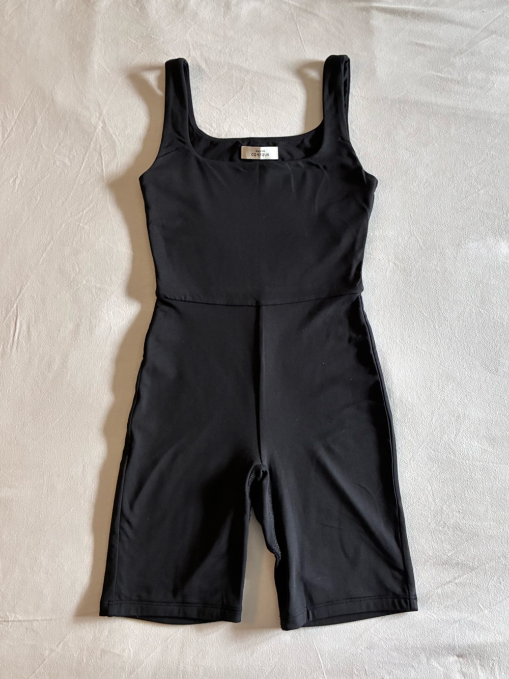 ARITZIA BABATON Black CONTOUR Sleeveless ROMPER
